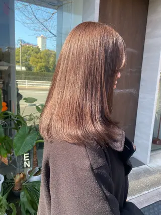 セミロング qpula misuzuのヘアスタイル