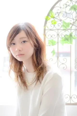 ミディアム セミロング Campus キャンパスのヘアスタイル