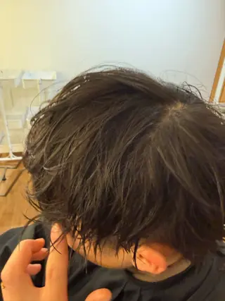 パーマ 【メンズ特化】 韓国風／歩夢🔥のヘアスタイル