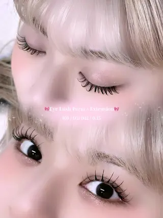 マツエク・マツパ 美容師＆アイリスト 秋山  沙有🎀🪽のマツエク・マツパデザイン