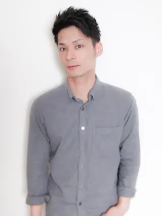 メンズ 特殊カラー/ブリーチ 道満ゆいなのヘアスタイル