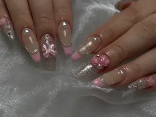 ネイル nail salon kukuna所属・ワンホン/韓国 nail 大阪アメ村のネイルデザイン