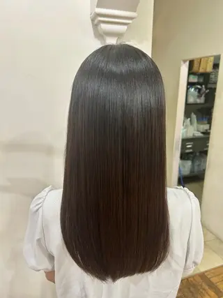 ロング ツヤ髪💫髪質改善 透明感カラー仁平創太のヘアスタイル