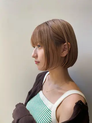 ミディアム Lond luce心斎橋【ロンドルーチェ】所属・❣️心斎橋髪質改善 鈴木佑弥❣️のヘアスタイル