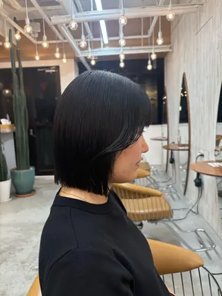 ショート オリーブベージュ/シ ョートボブたまき🧡のヘアスタイル