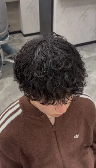 パーマ メンズ HOMME    BLANCHE所属・Seira 札幌メンズサロンのヘアスタイル