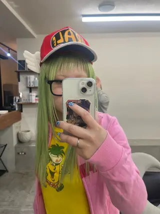 カラー 生活に馴染む デザイン/鏡ゆうかのヘアスタイル