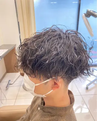 パーマ メンズ Oasis GaRDEN川越店所属・《メンズ特化》 足立　正寛のヘアスタイル