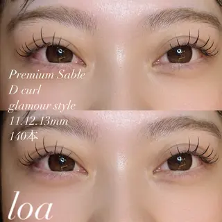 マツエク・マツパ loa🦋/幸町店/ 賀谷佳美のマツエク・マツパデザイン