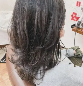 ロング メンズパーマ 本多のヘアスタイル