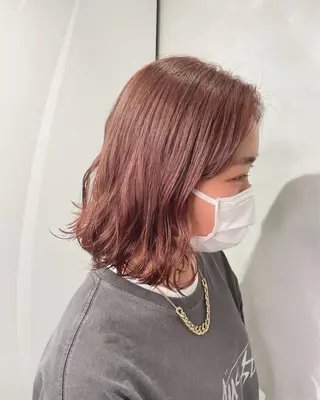 ミディアム F.所属・miku 🍑髪質改善サロンのヘアスタイル