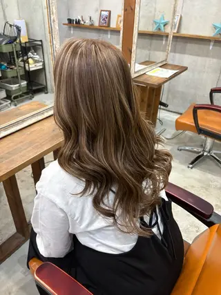 ロング カラー Trip 香椎所属・Trip/ AYUのヘアスタイル