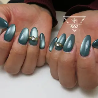 ネイル S02 𝙲𝚑𝚒𝚎のネイルデザイン