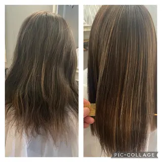 セミロング 藤川 知也のヘアスタイル