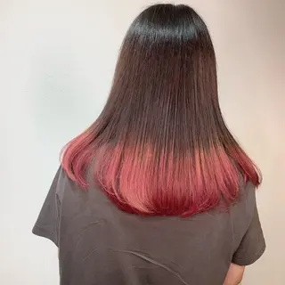 ロング カラー sutekinakoto日野所属・小島 勤夢のヘアスタイル