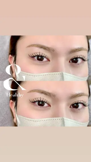 マツエク・マツパ 天王寺シャルモン misakiのマツエク・マツパデザイン