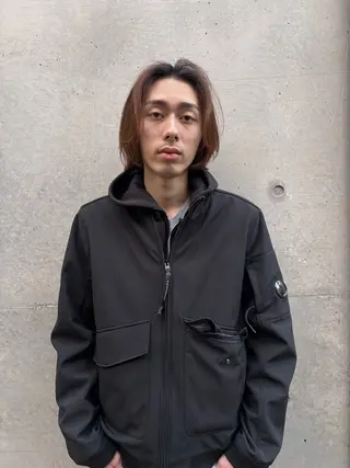 ロング メンズスタイリスト リュウジのヘアスタイル