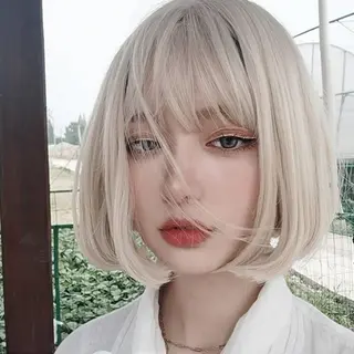 カラー 莉乃/縮毛矯正/髪質 改善/艶カラーのヘアスタイル