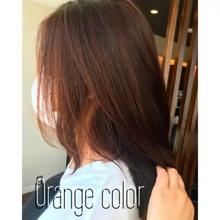 ミディアム カラー チーフデザイナー 若林　麻衣のヘアスタイル