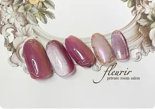 ネイル フルリール 【プライベートサロンのネイルデザイン