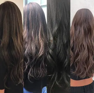 ロング カラー 寺山 佳貴のヘアスタイル