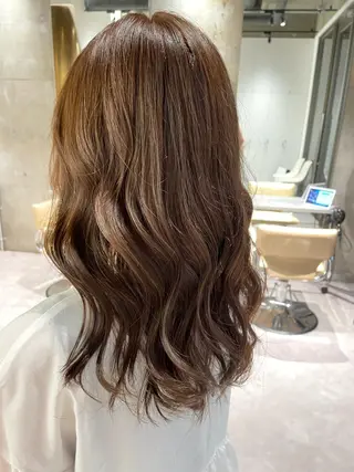 ロング カラー パーマ 海外レイヤー 🇺🇸/ヒナコのヘアスタイル