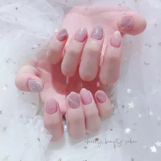 ショート ネイル SAKURA 🍒のネイルデザイン