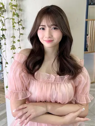 ロング 中園 祥吾のヘアスタイル