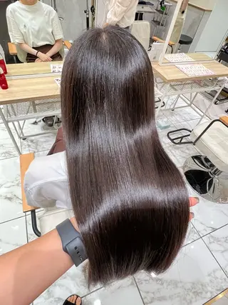 セミロング カラー 学生人気no.1 🦋ナツミのヘアスタイル