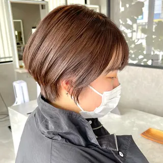 ショート カラー mood tatemachiのヘアスタイル