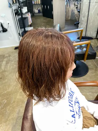 ミディアム カラー ブレンバイドット所属・ニュアンスカラー/ 🫧レミ(坊主)のヘアスタイル