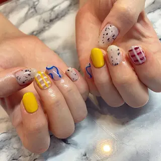 ネイル To Me Nail所属・🩵 mei🩵のネイルデザイン