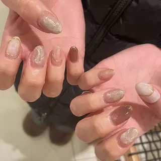 ネイル Yu_me  北堀江店所属・Yu_me 北堀江 chikaのネイルデザイン