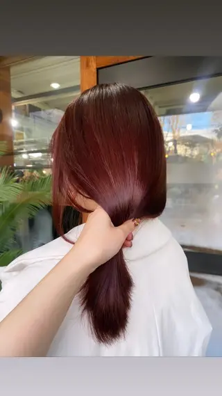 セミロング カラー なぎ🌿.∘[ボブ, ニュアンスカラー]のヘアスタイル