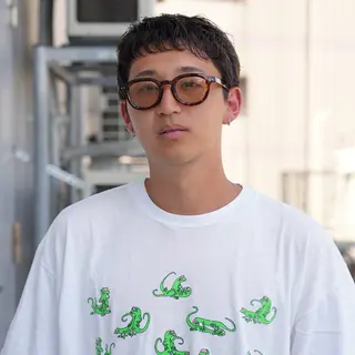 ショート パーマ メンズ 立川/メンズヘア/ 眉スタイリングの眉毛・アイブロウイメージ