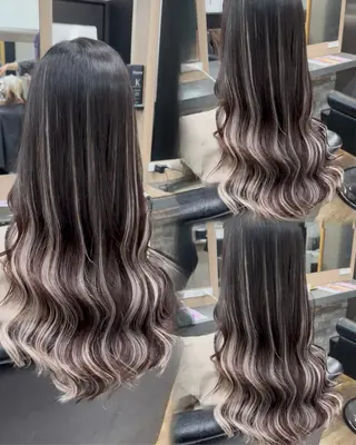 ロング カラー 横浜/エクステ特化× 艶カラー/あいかのヘアスタイル