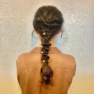 ヘアアレンジ hair salon【クラン】のヘアスタイル