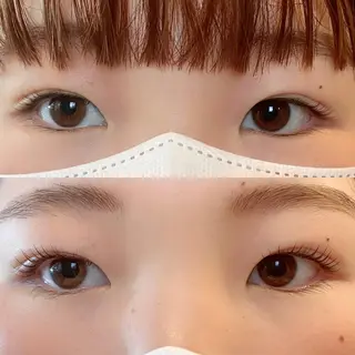 マツエク・マツパ UTA hair&eyelash所属・青木 百花のマツエク・マツパデザイン