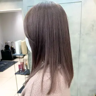 セミロング vain　渋谷【ヴェイン シブヤ】所属・Rio / 縮毛矯正🍒のヘアスタイル