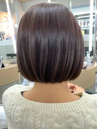 ショート カラー Silk-lei【銀座店】所属・銀座/美髪縮毛矯正 /髪質改善/山本翔華のヘアスタイル