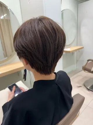 ショート 横山 滉のヘアスタイル