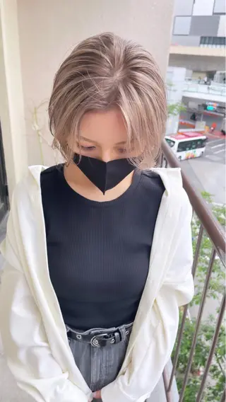 ショート PALAN K-Beauty SHINJUKU所属・“ミニモ最高評価獲得 “代表"Kohei"のヘアスタイル