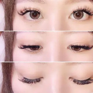 マツエク・マツパ AKANE 🩵のマツエク・マツパデザイン