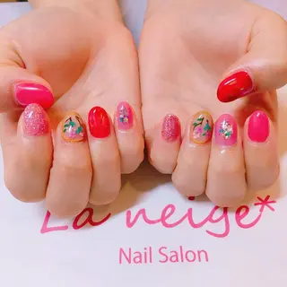 ネイル La neige* yuki 🥯🍑のネイルデザイン