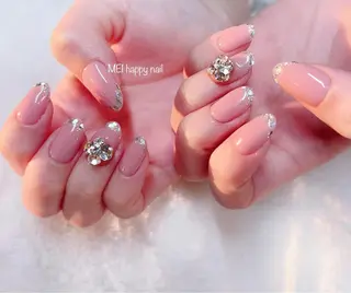 ネイル 北浦和 自爪育成ケアのネイルデザイン