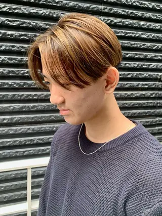 カラー メンズ 佐藤大翔🌐縮毛矯正 🌐メンズパーマのヘアスタイル