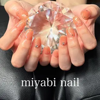 ネイル miyabi nail 桂川駅近くのネイルデザイン