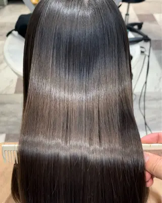 ロング 栄ハイトーン/ 透明感/中園薪のヘアスタイル