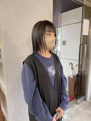 ミディアム カラー ralme/sol 髙橋一哉のヘアスタイル