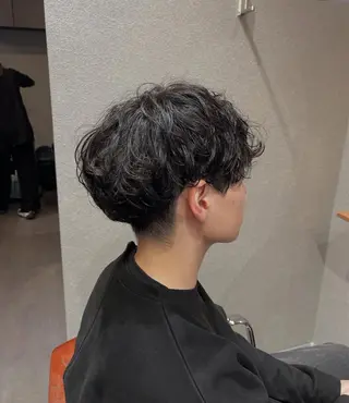 パーマ メンズ La fith hair room 難波本店所属・ラフィスヘアー🌼 Moe🌼のヘアスタイル